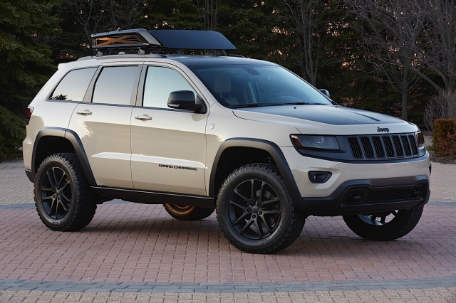 Jeep Grand Cherokee EcoDiesel Trail Warrior is one of six concept vehicles developed by the Jeep® and Mopar brands for the 48th Annual Moab Easter Jeep Safari.